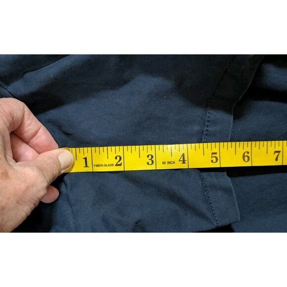 Old Navy Women's Plus Stretch Navy Blue Shorts Flat Front Pockets Plus Size 28 - Picture 8 of 9